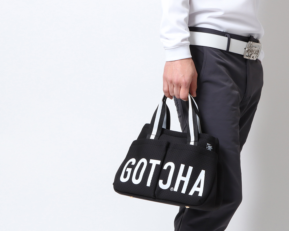 撥水 パンチング スペーサー 2way ポーチ