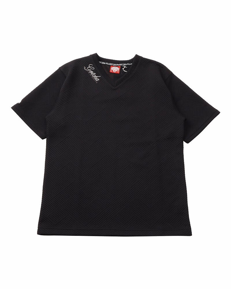 ブリスターVネックTシャツ