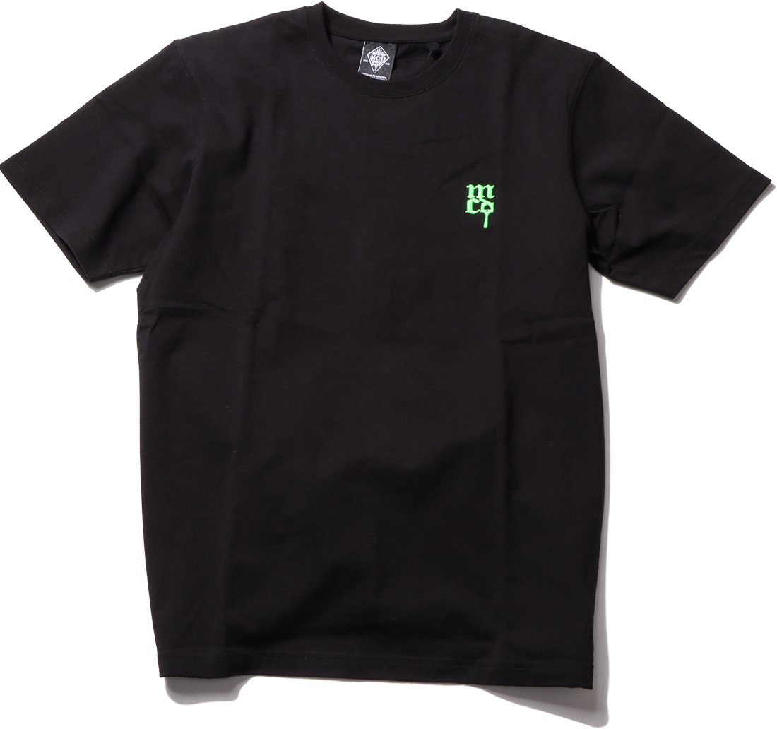 JAPAN加工 3D 刺繍 ワンポイント Tシャツ