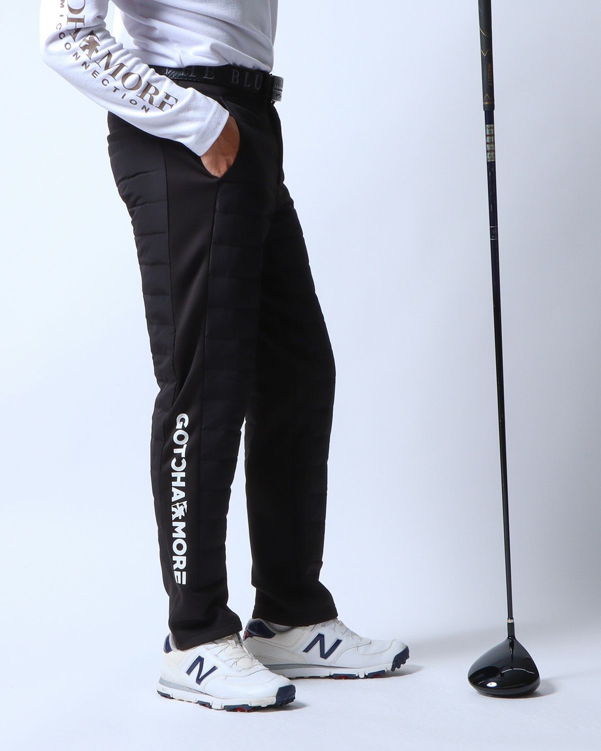 ダウン 切替 ストレッチパンツ