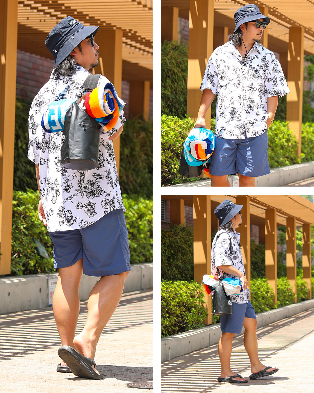 お盆休み！シーン別コーディネート プールファッション