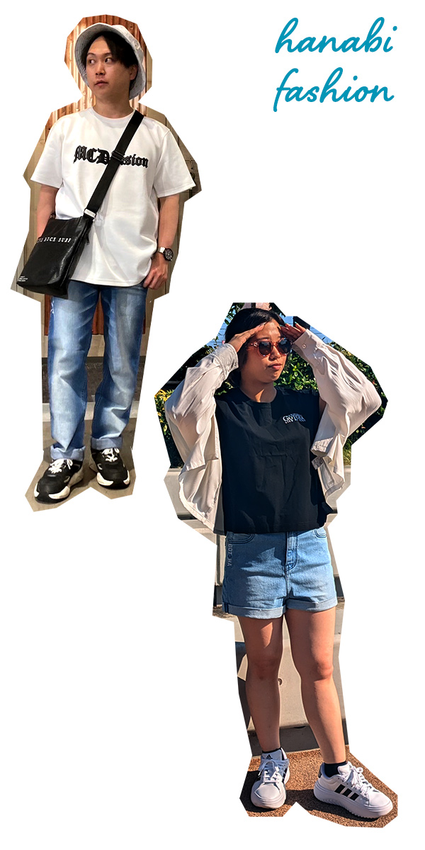 花火・祭りファッション