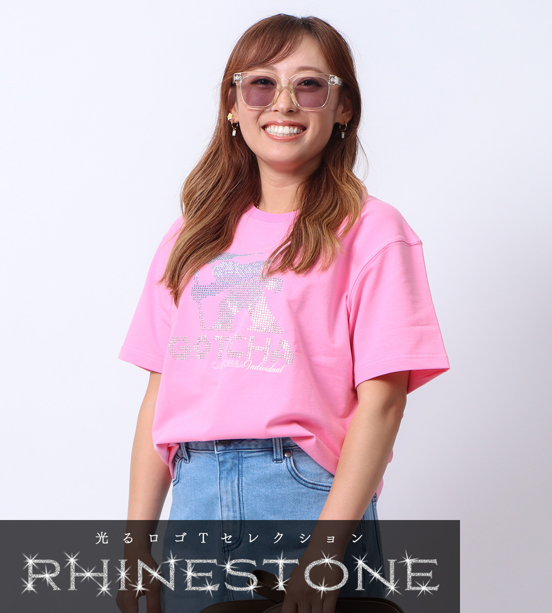 光をまとったTシャツ、誕生 RHINESTONE – PEET ONLINE STORE