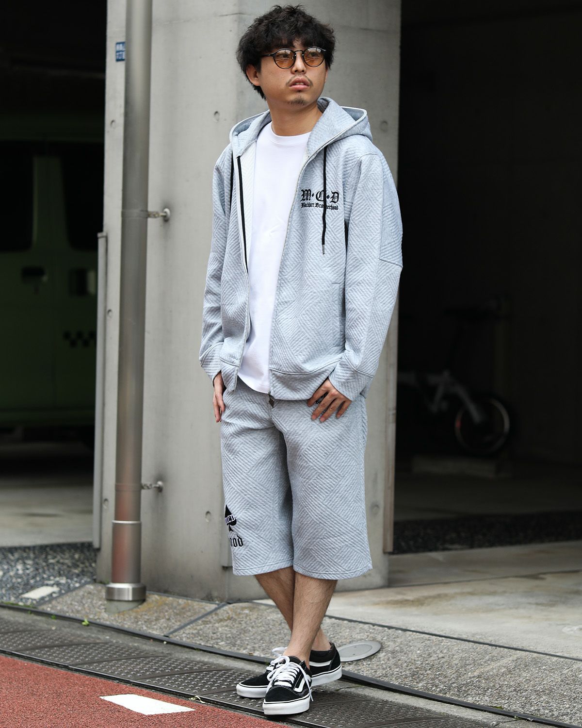 セットアップスタイリング