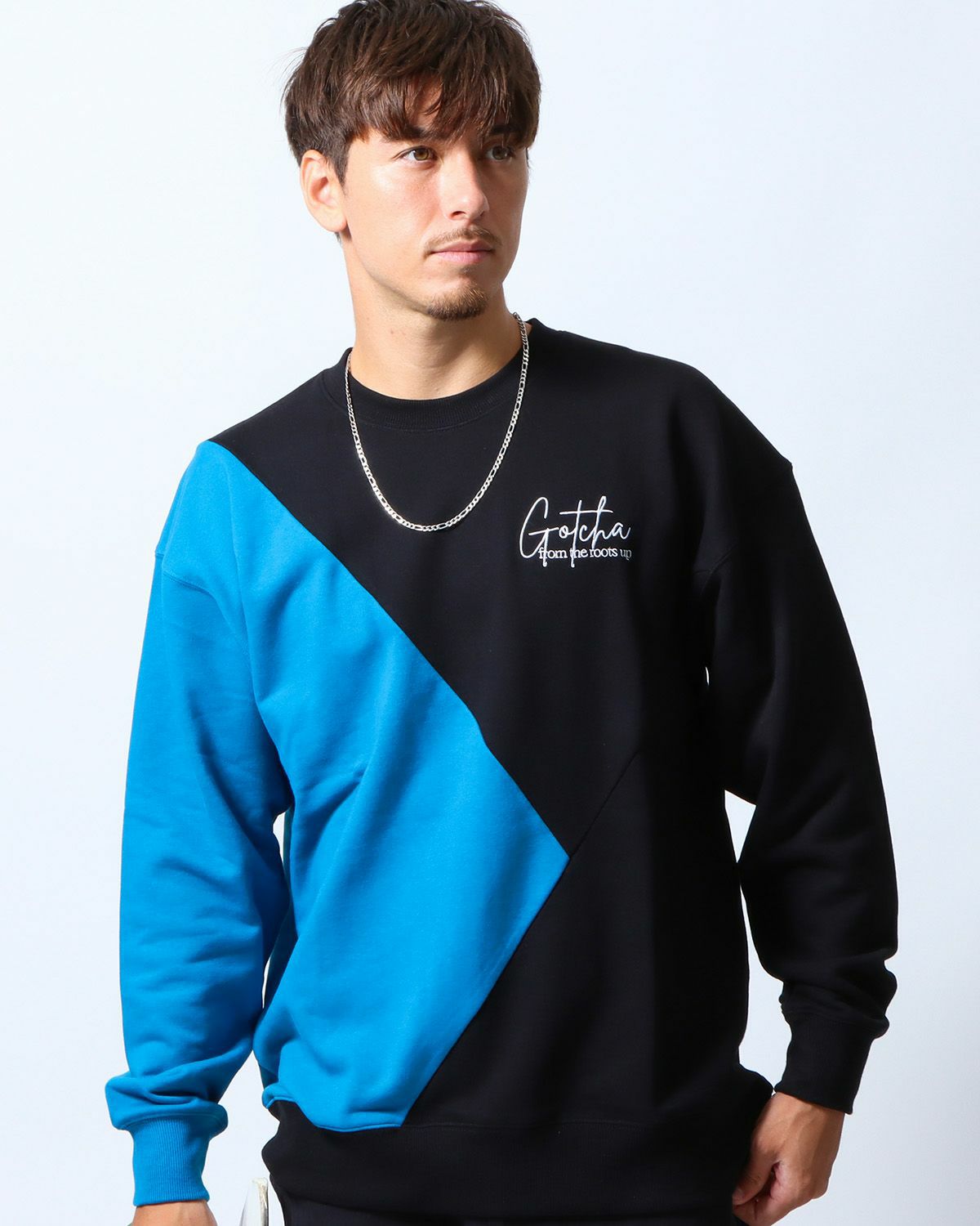 カラー 切替 トレーナー