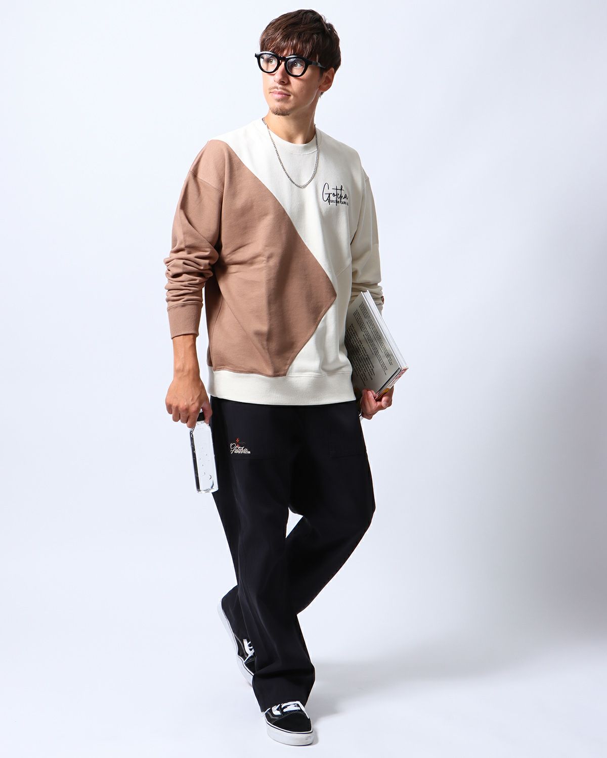 カラー 切替 トレーナー