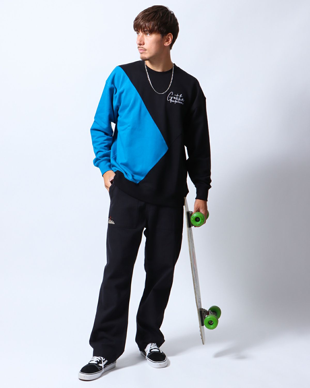 カラー 切替 トレーナー