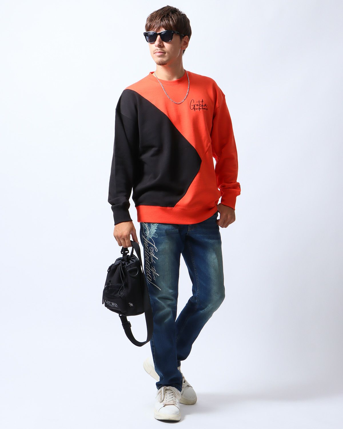 カラー 切替 トレーナー