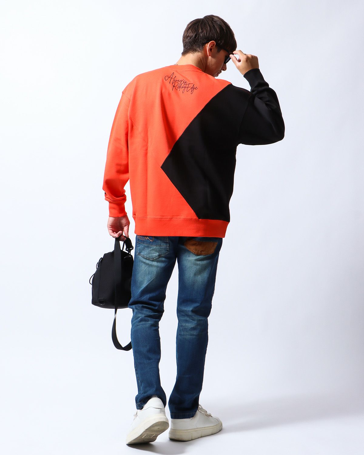 カラー 切替 トレーナー