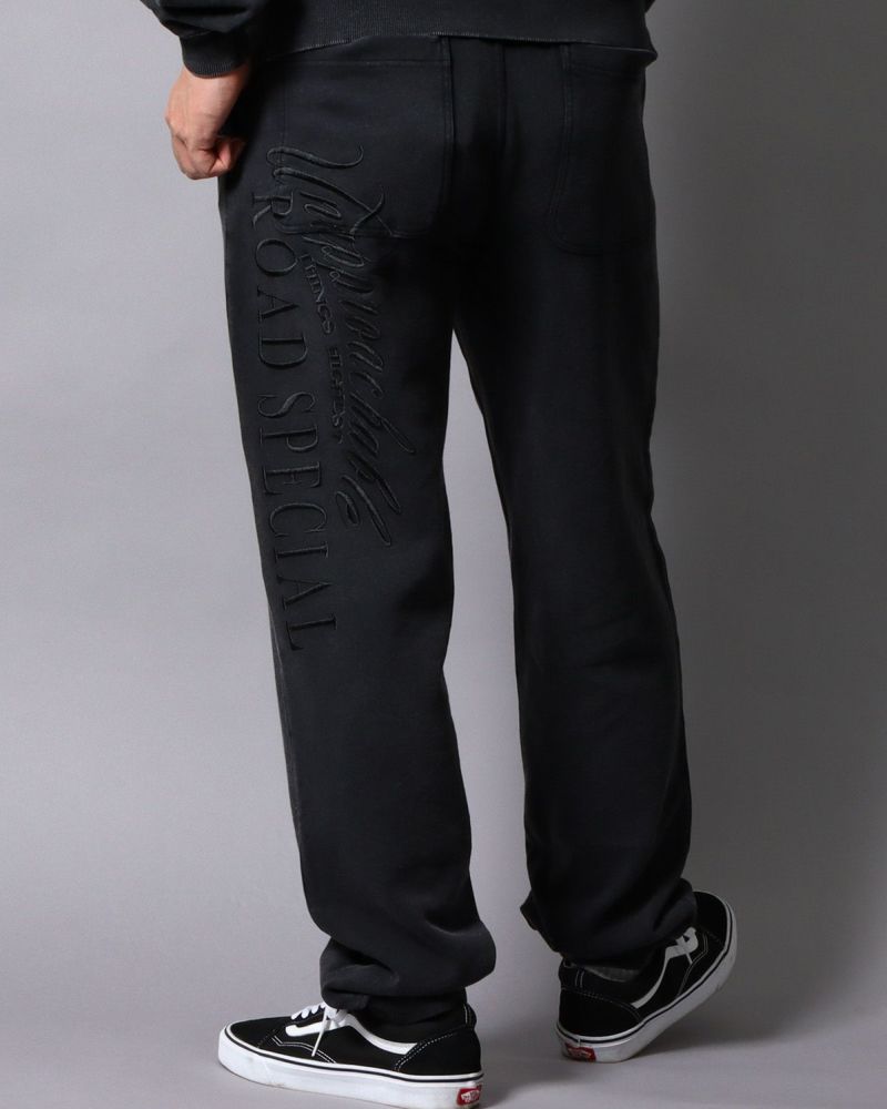 フロスト加工 スウェットパンツ