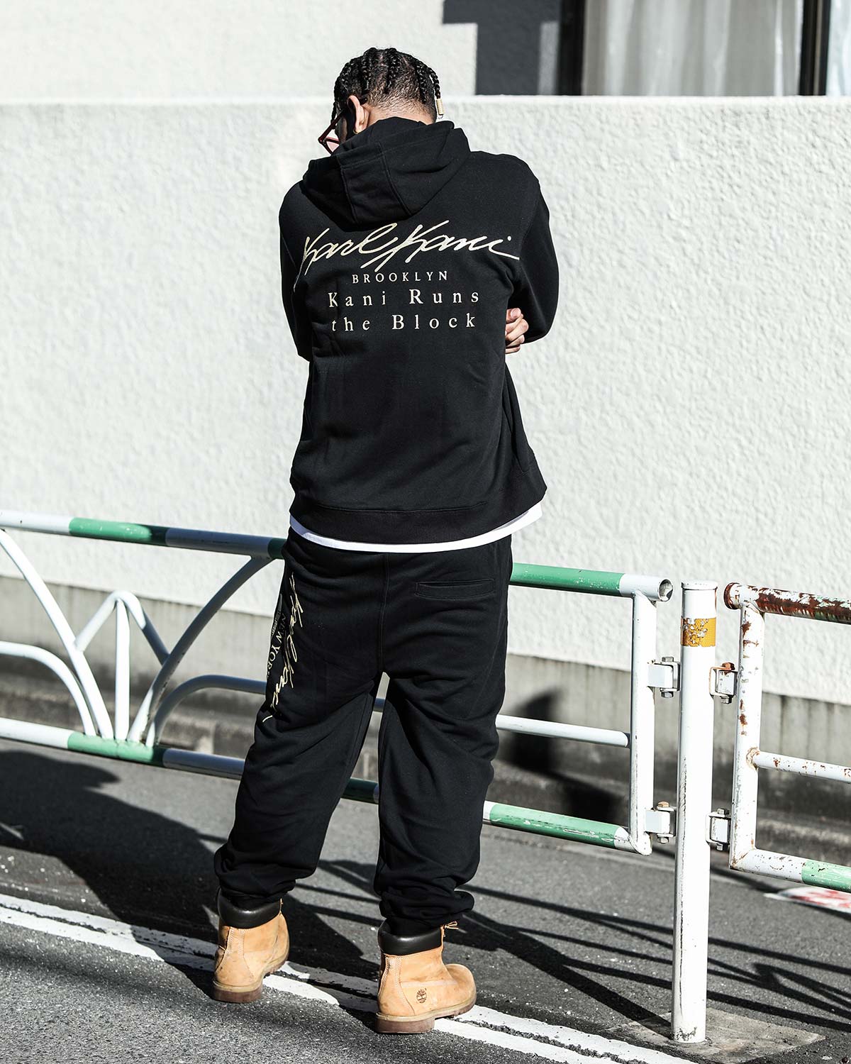 リミテッド バックインパクト ジップパーカー セットアップ