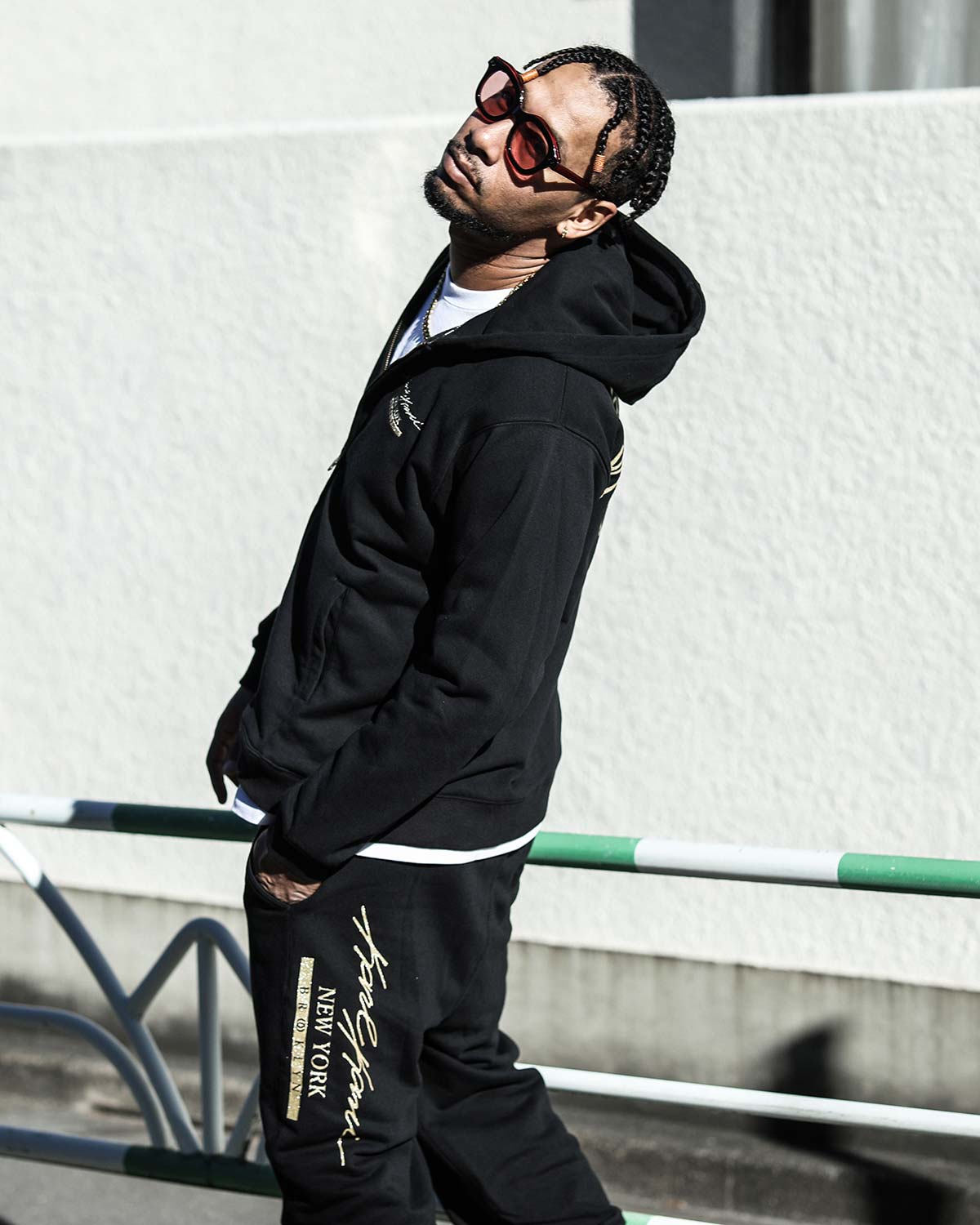 リミテッド バックインパクト ジップパーカー セットアップ