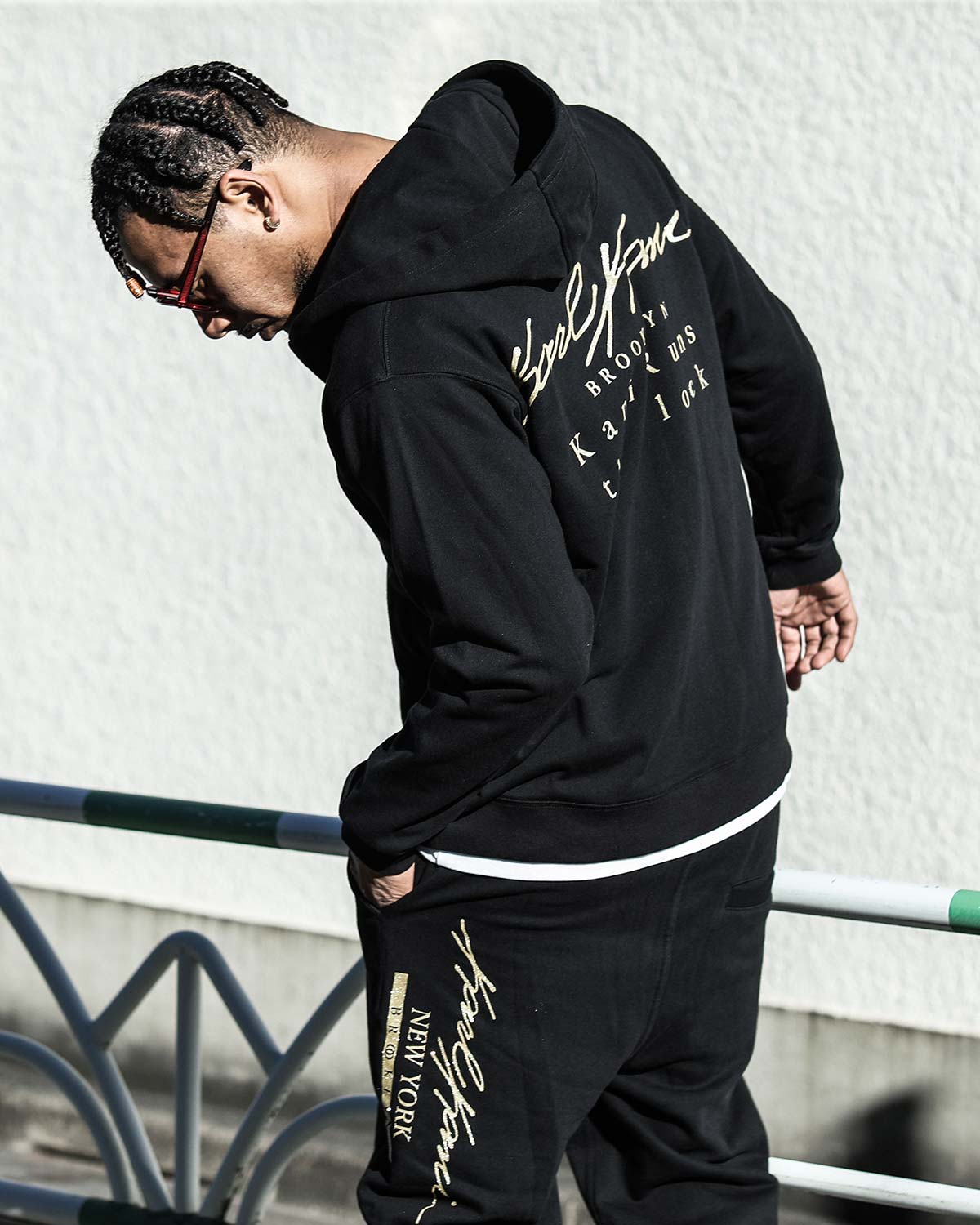 リミテッド バックインパクト ジップパーカー セットアップ