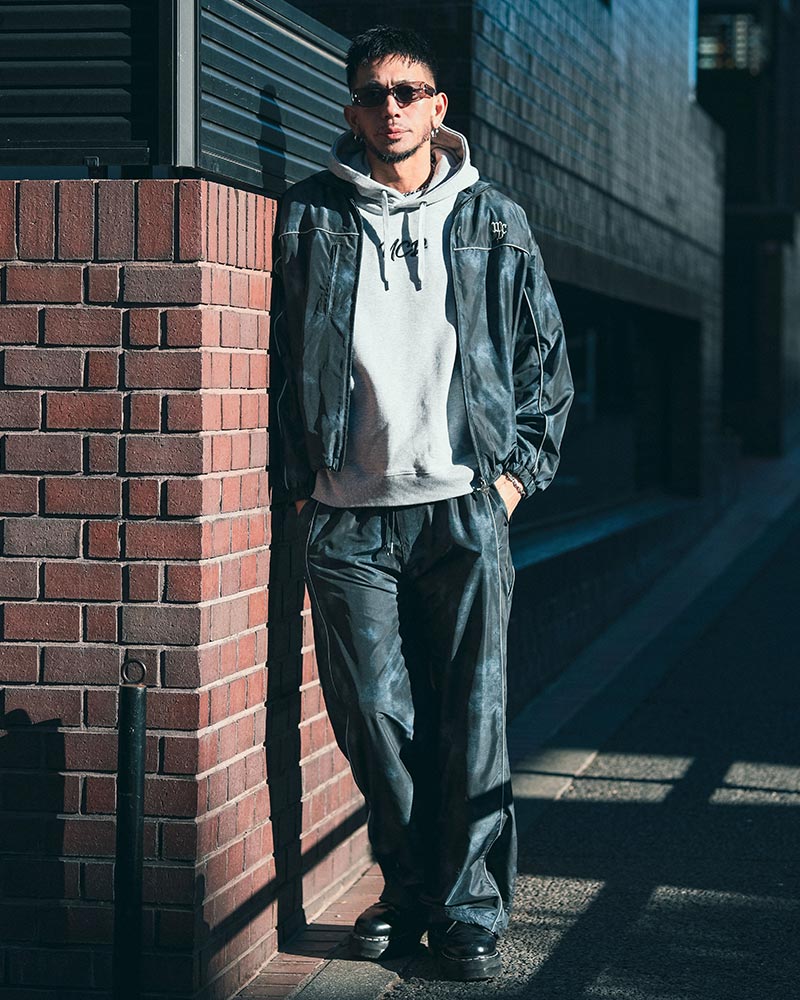 ストレッチ ベーシック スラブ デニムパンツ