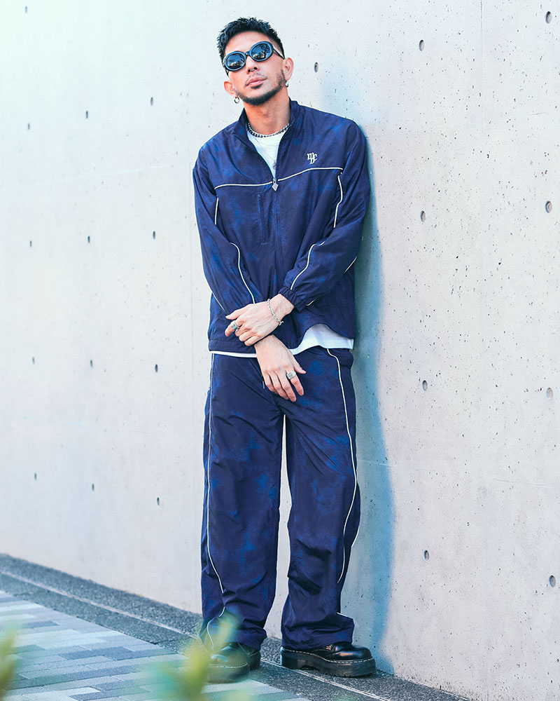 ストレッチ ベーシック スラブ デニムパンツ