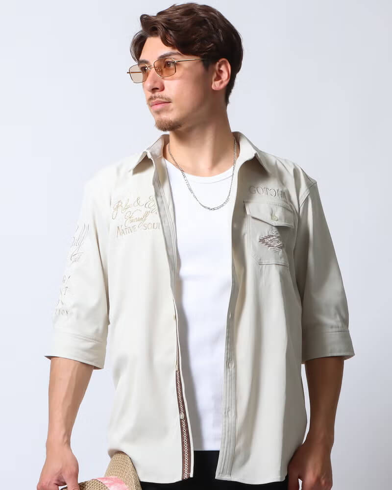 6分袖7分袖シャツイメージ