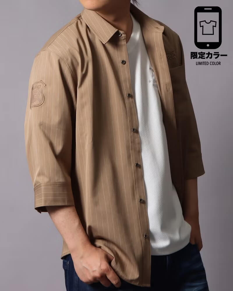 6分袖7分袖シャツイメージ