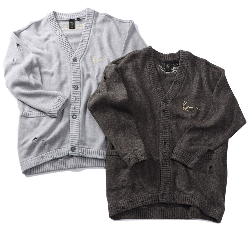 ダメージ カーディガンアイテム画像