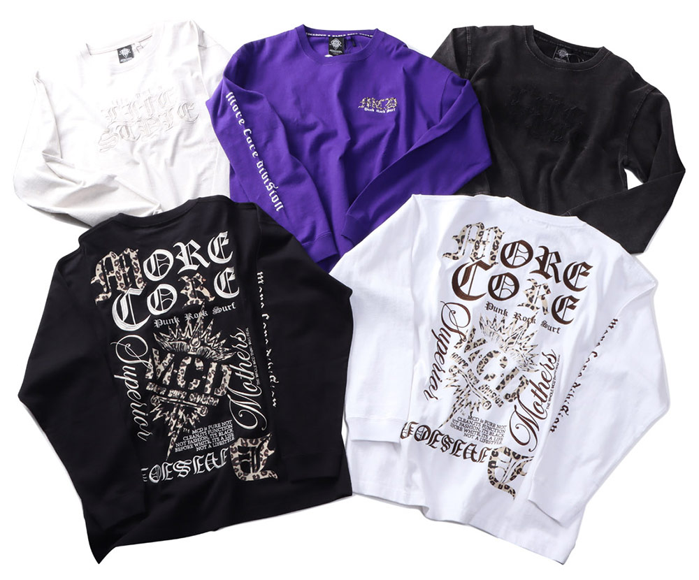 レオパード MIX ロンTアイテム置き画像