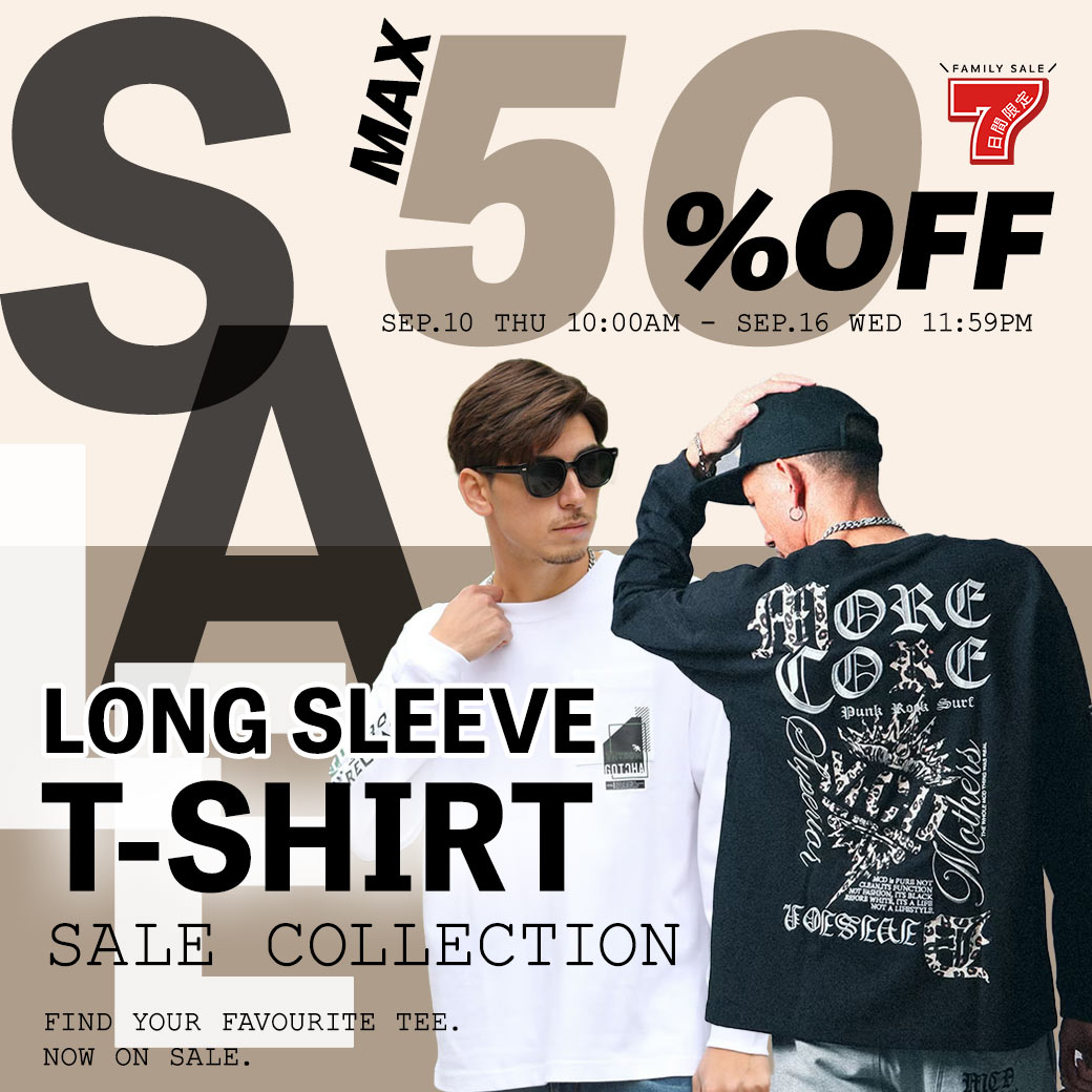 LONG SLEEVE T-SHIRT SALE COLLECTION