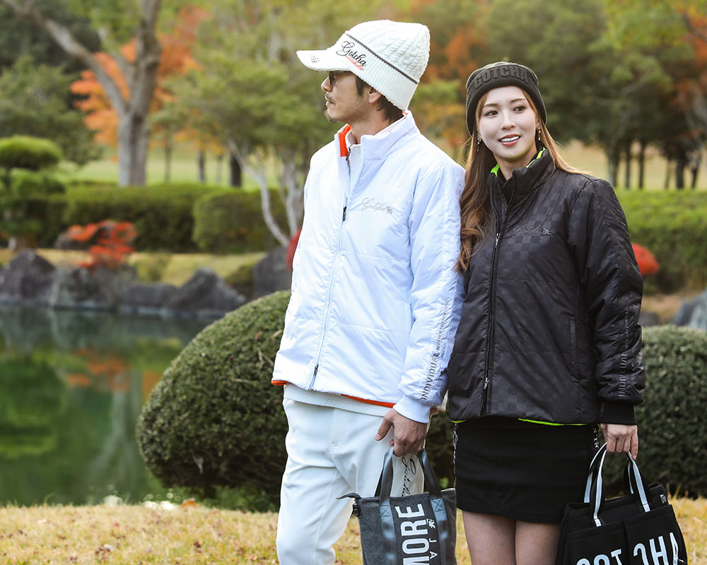 撥水バックロゴハイスペック中綿ジャケット