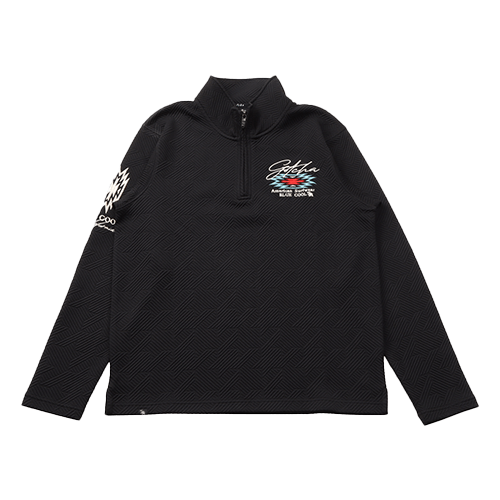 ブリスターナバホハーフジップロングティーシャツ