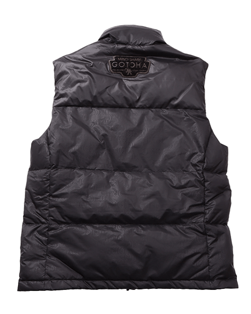 プレミアムエンボスワッペンダウンベスト