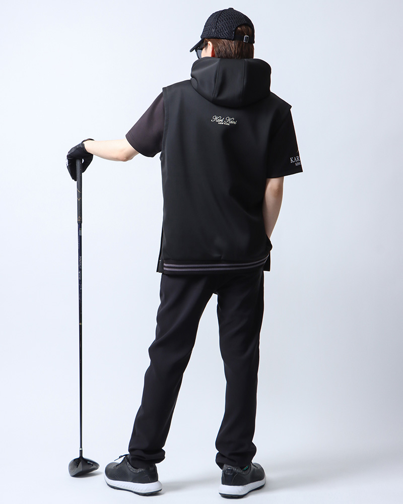 スペーサー アメスリ パーカーゴルフコーディネート