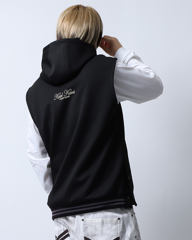 スペーサー アメスリ パーカーカジュアルコーディネート