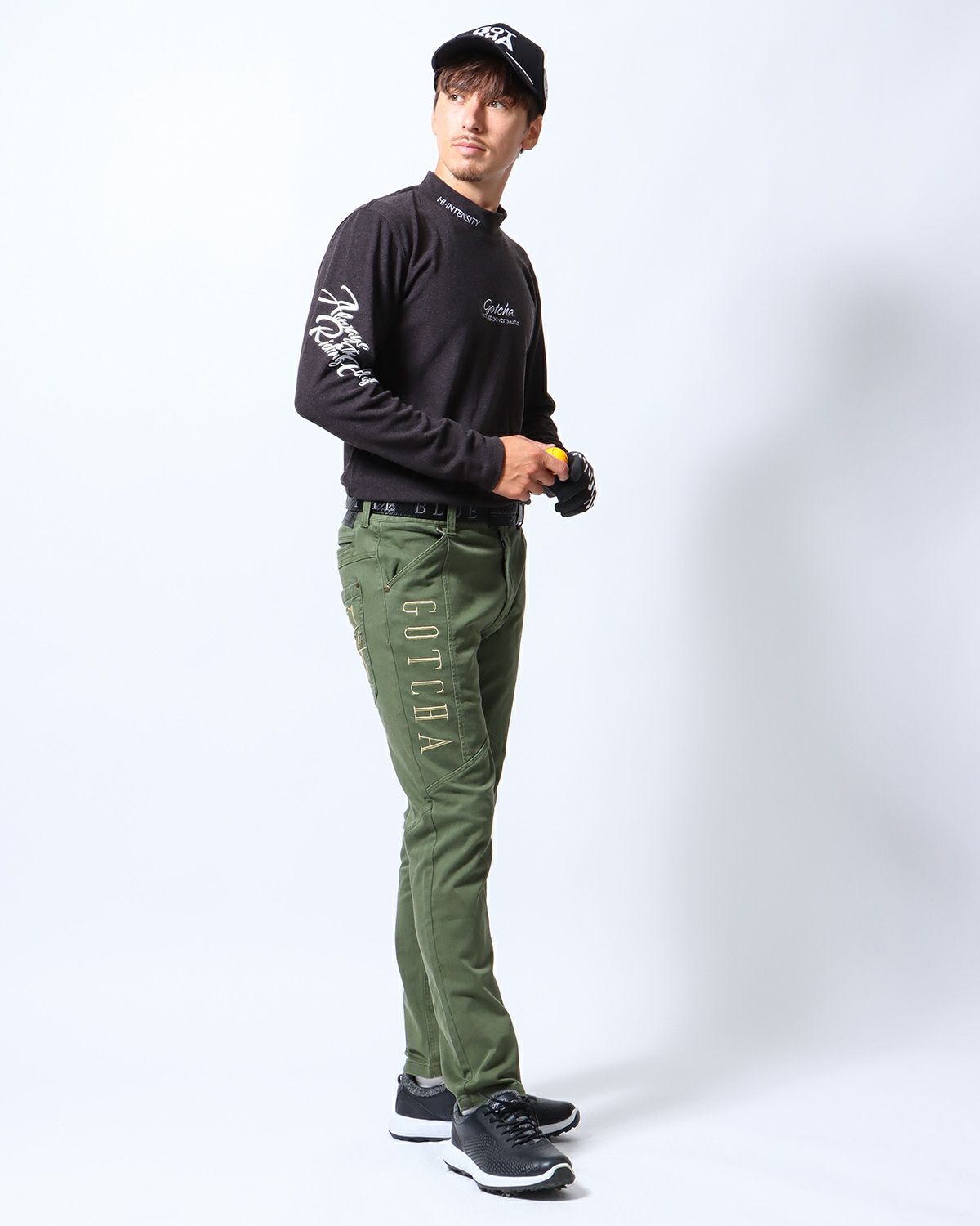 ハイネック 杢 アンダー