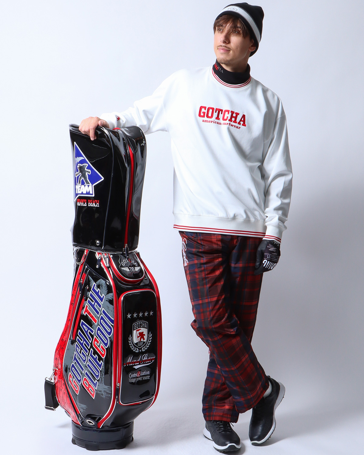 UVカット 鹿の子 ダンボールニット トレーナー