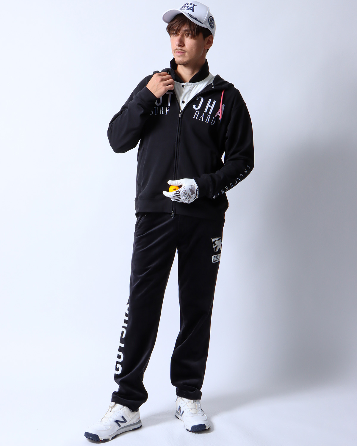 裏起毛 ネックウォーマー付き フルジップ パーカー