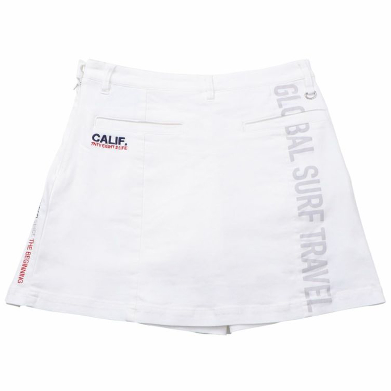 ウィメンズ スーパーストレッチ インナー キュロット スカート後側