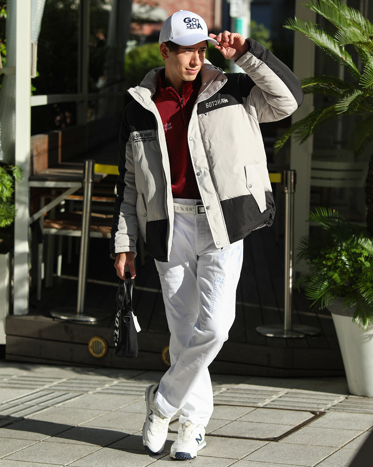 撥水 カラー 切替 ダウンジャケット