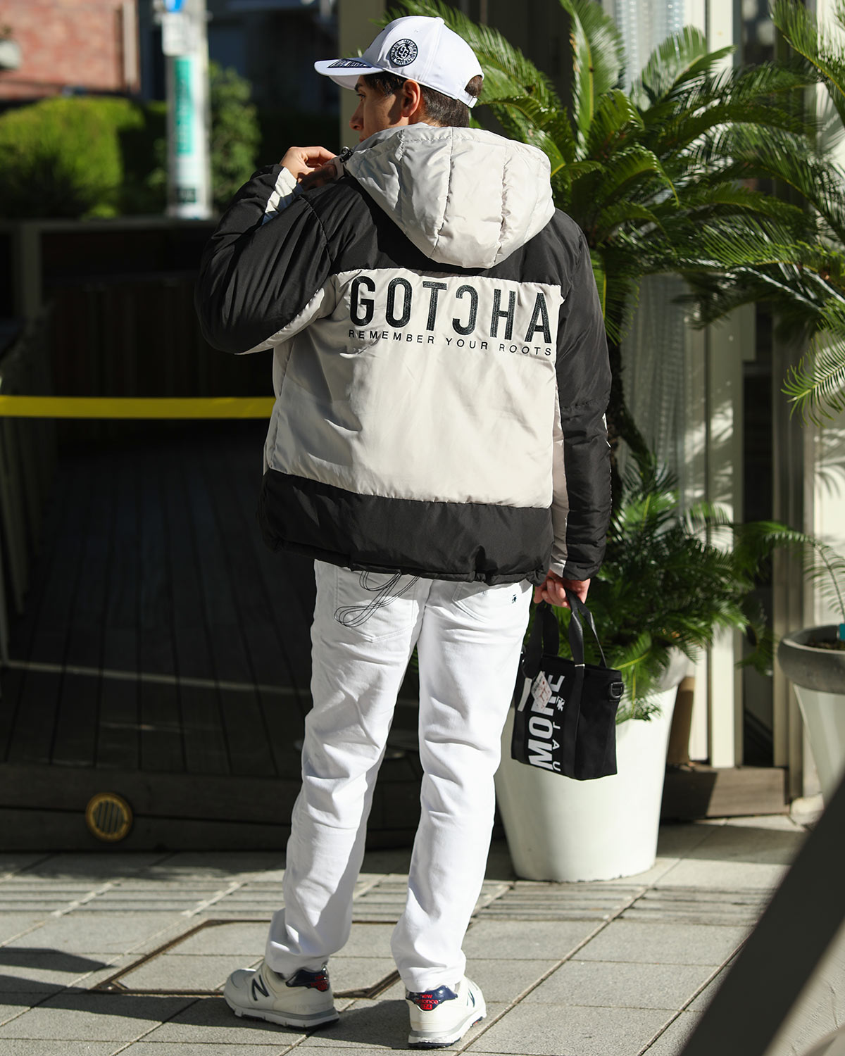 撥水 カラー 切替 ダウンジャケット