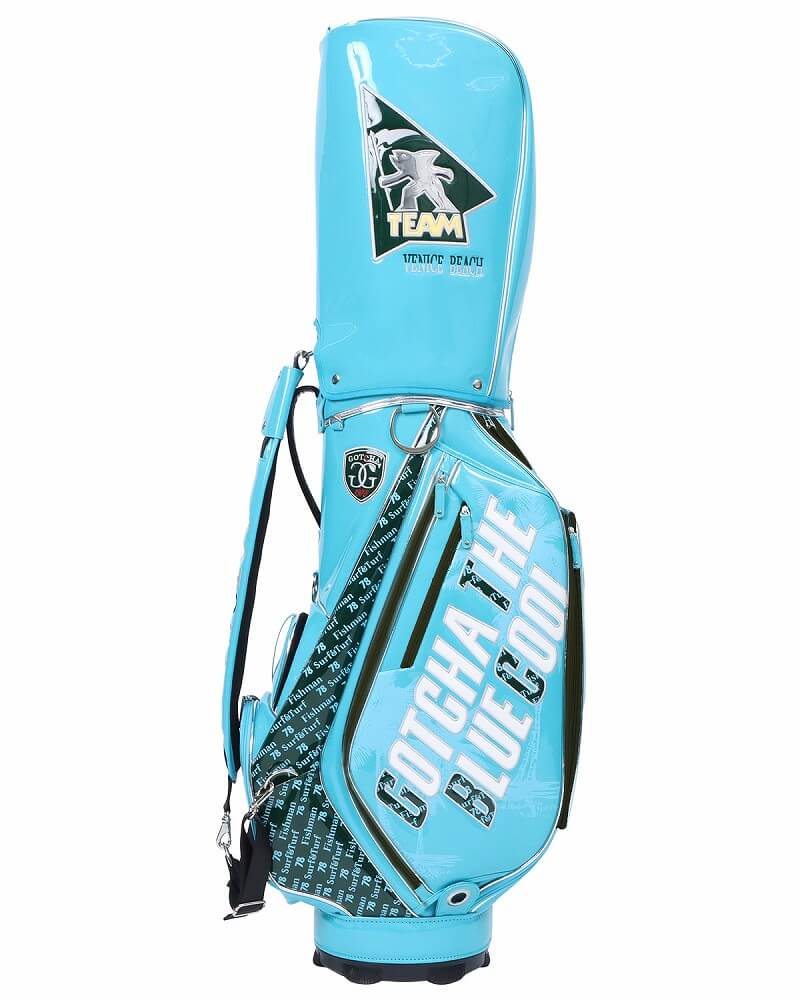 ガッチャゴルフキャディーバッグライトブルー