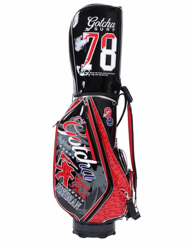 ガッチャゴルフキャディーバッグブラック