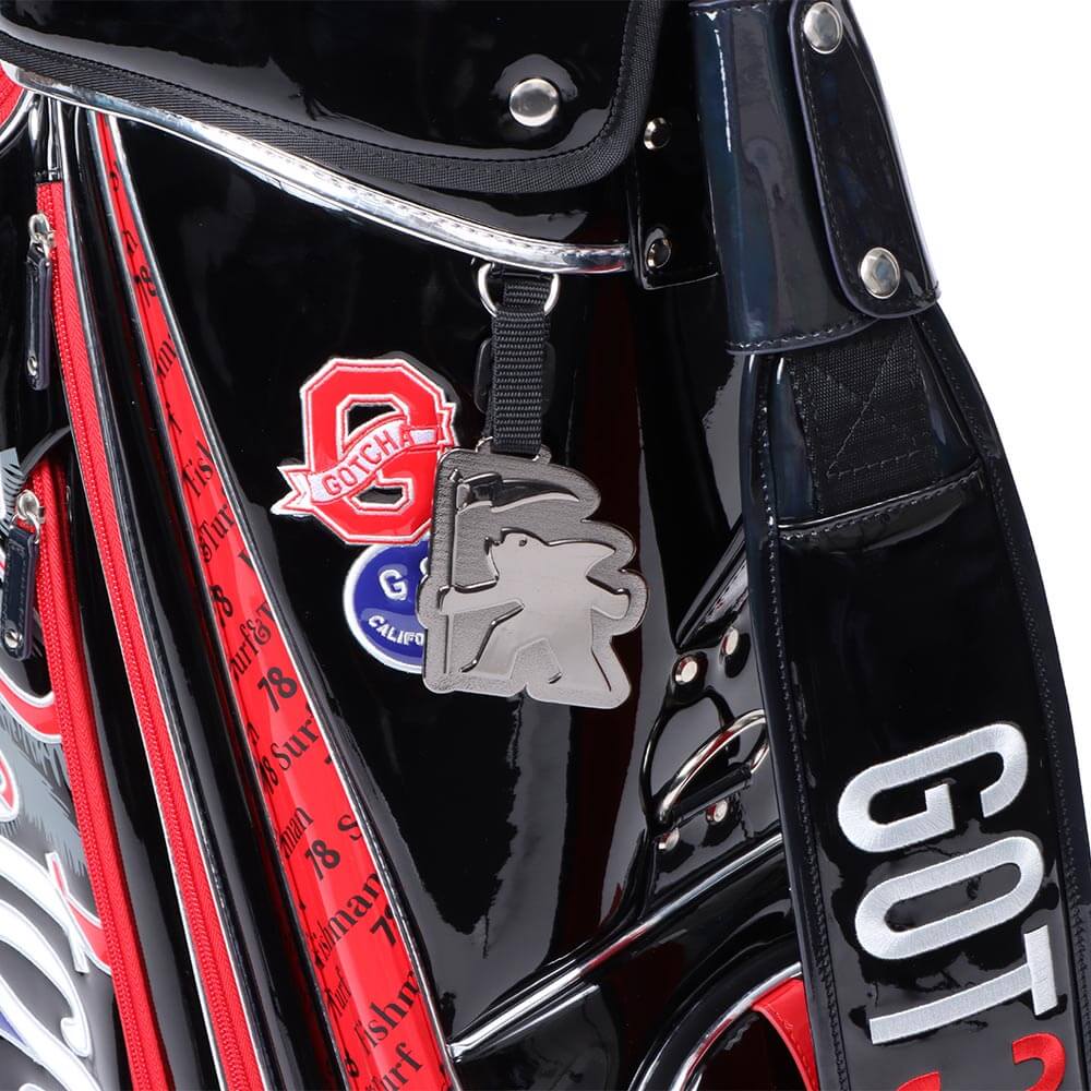 ガッチャゴルフキャディーバッグネームプレートつき