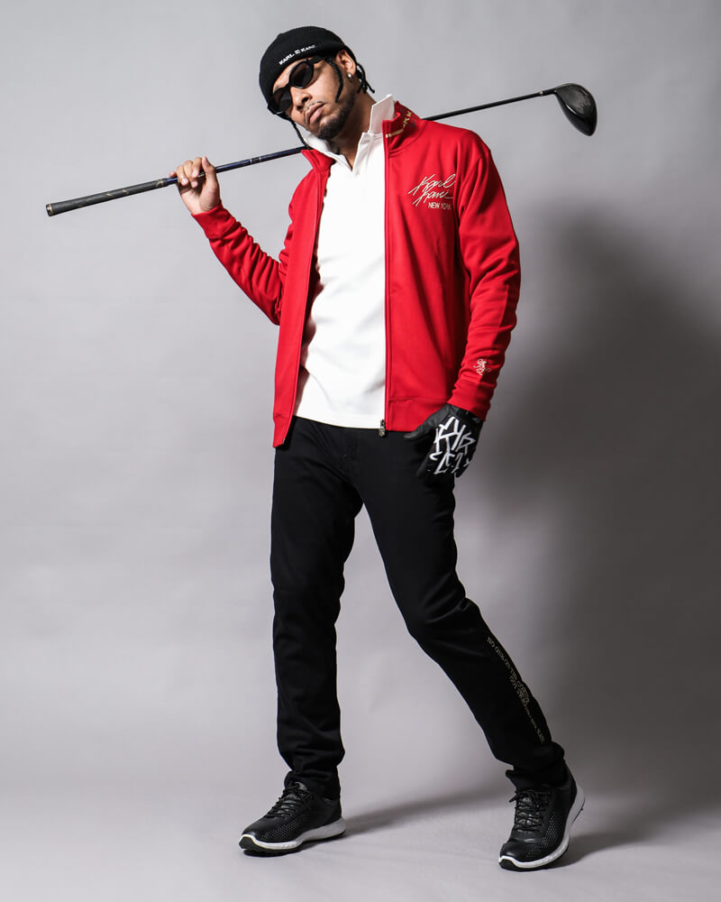 Karl Kani ゴルフジャケット XL バーガンディ Karl Kani GOLF Autumn collection – PEET ONLINE STORE