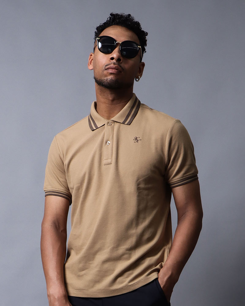 ポロシャツコーデ