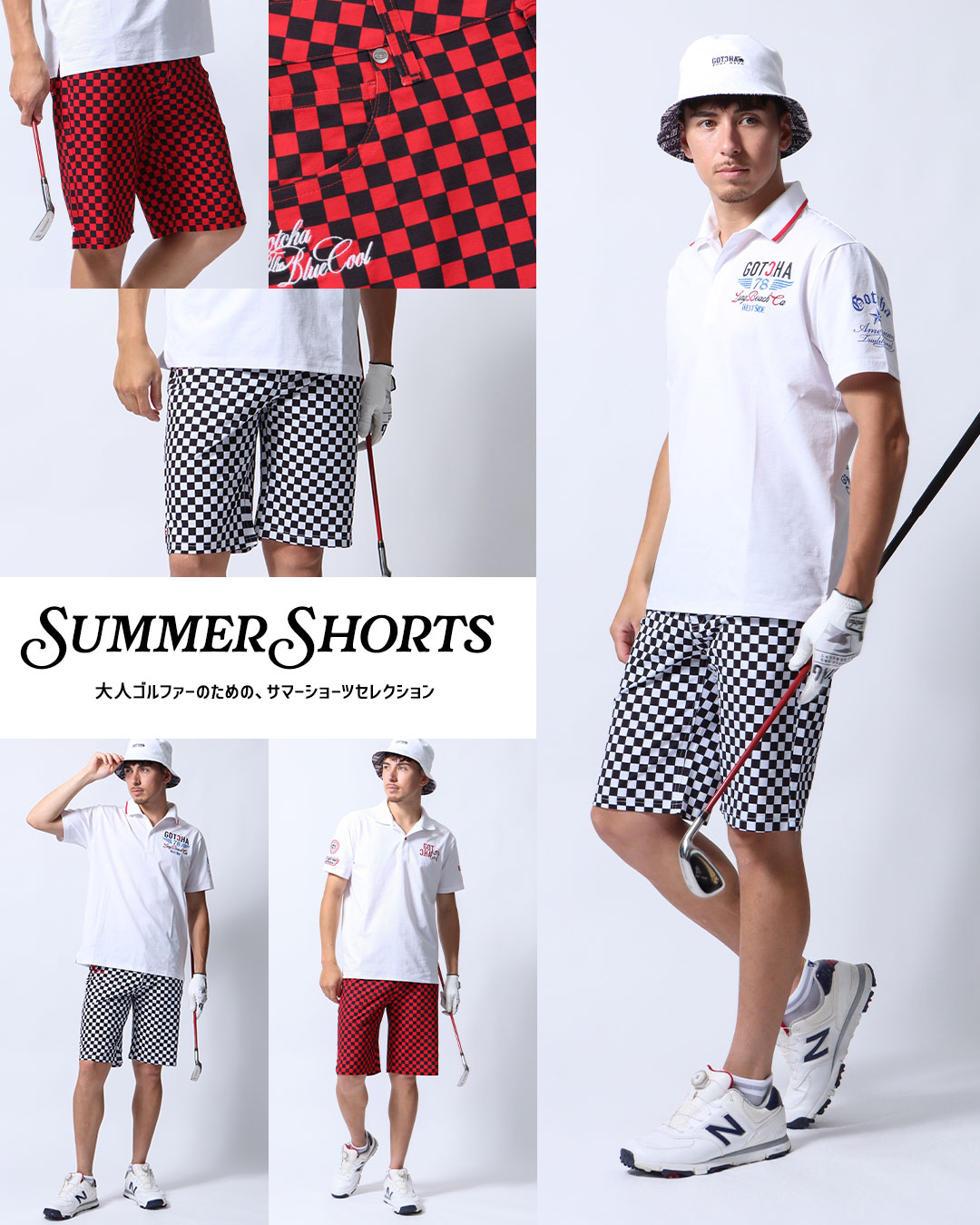 GOLF SUMMER SHORTS サマーゴルフショーツ