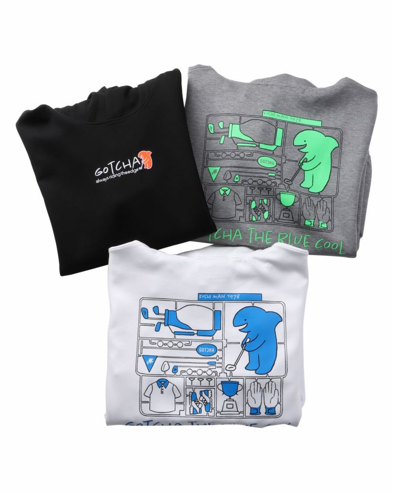 組み立て フィッシュマン ダンボールニット プルパーカー