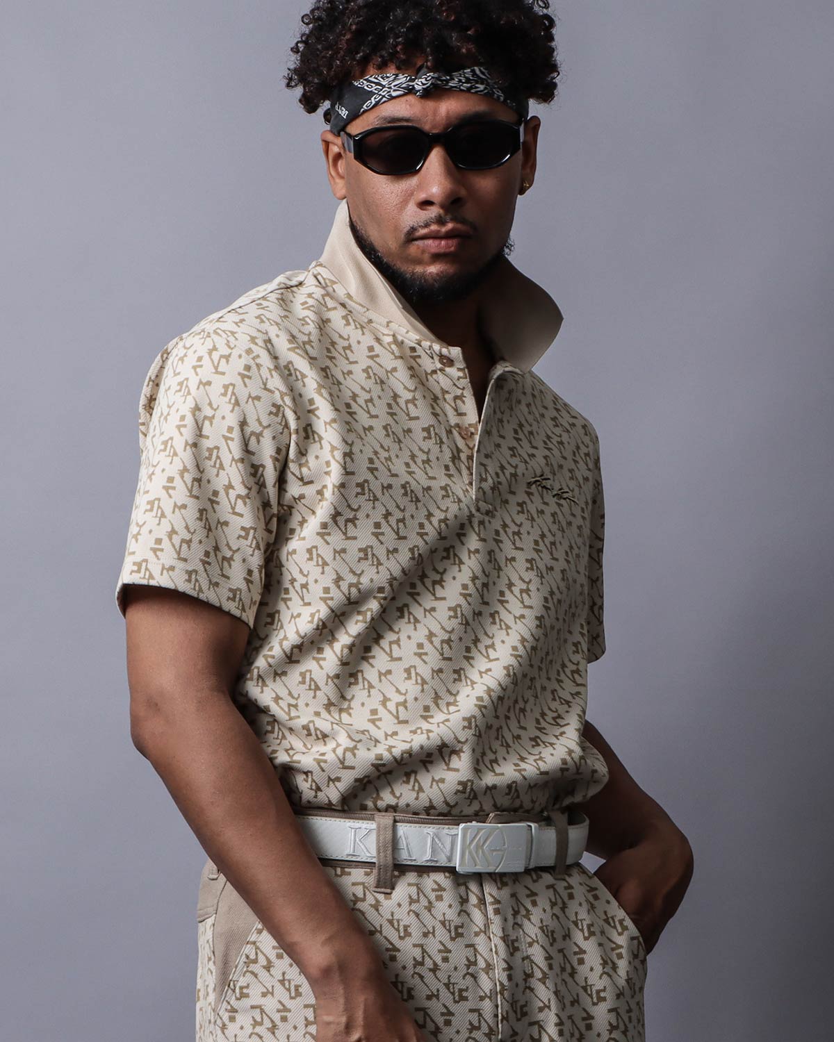 ジャカード 総柄セットアップ