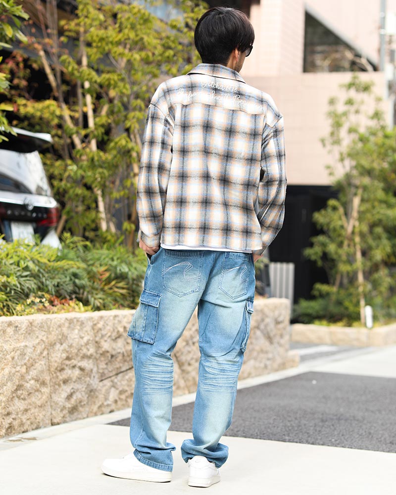 ガッチャオンブレ ショート丈 シャツ