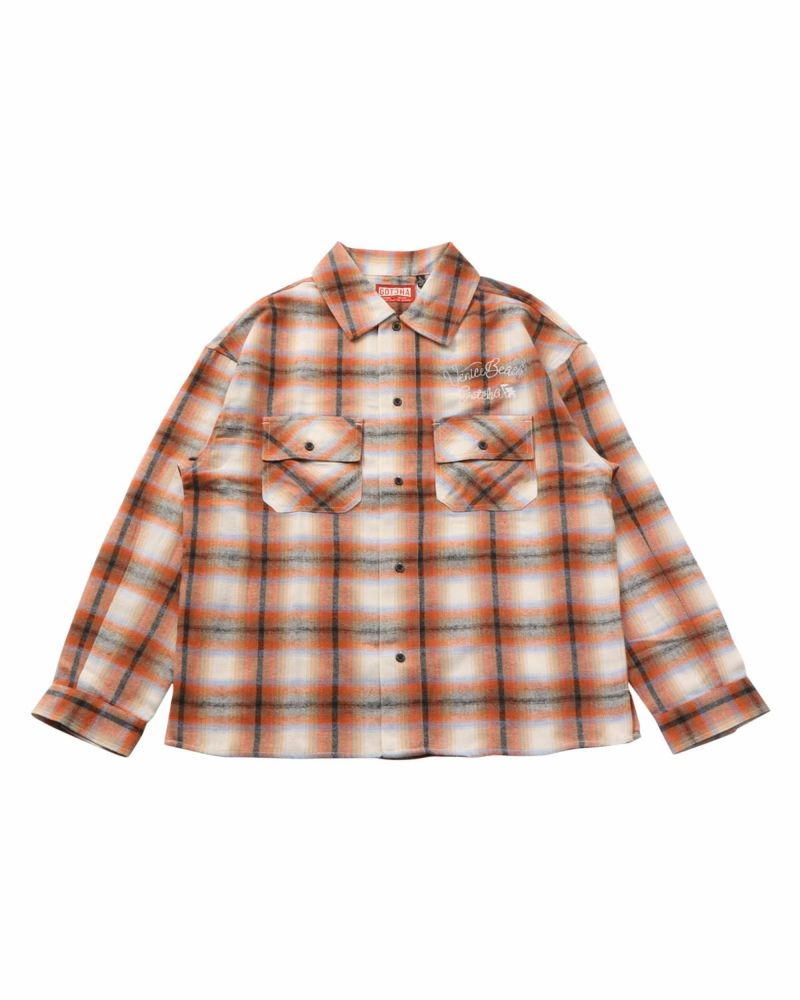 ガッチャオンブレ ショート丈 シャツ