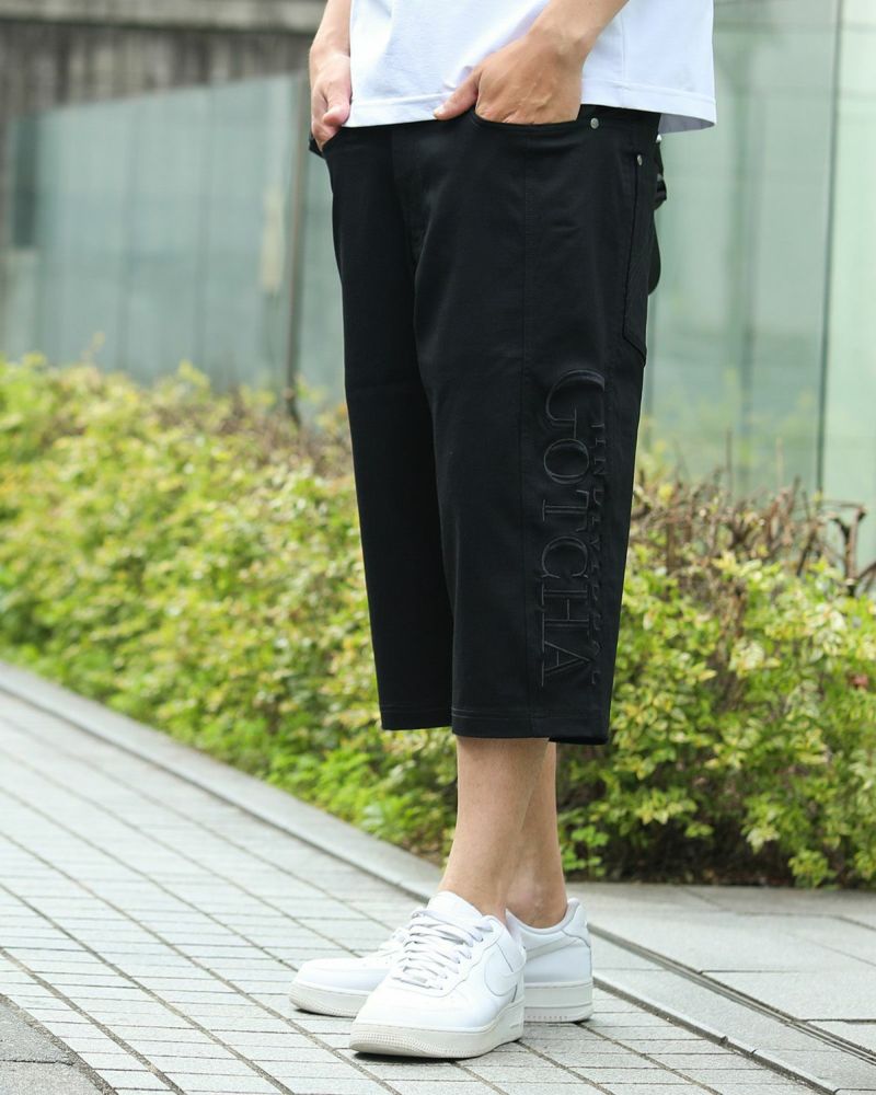 ドライ スーパーストレッチ サイド ロゴ 7分丈 ショーツコーデ