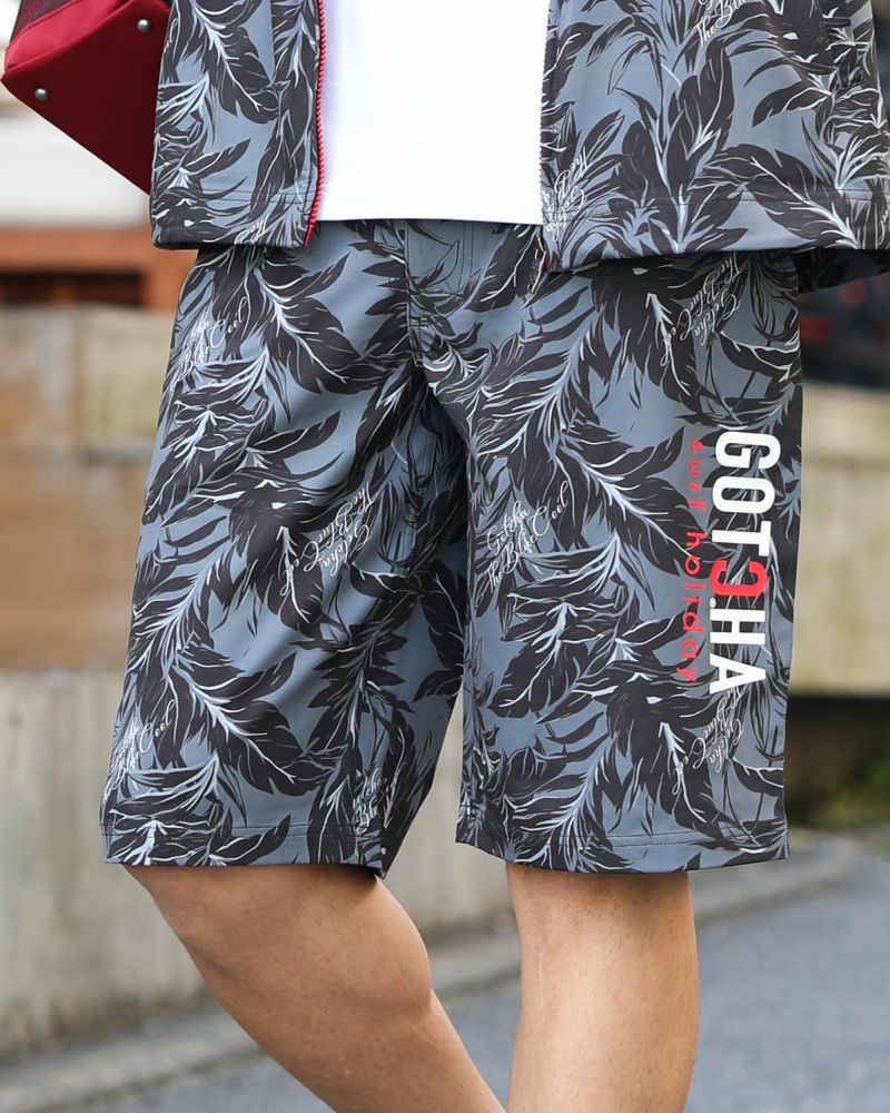 ハイブリッド 切替 リーフ ショーツコーデ