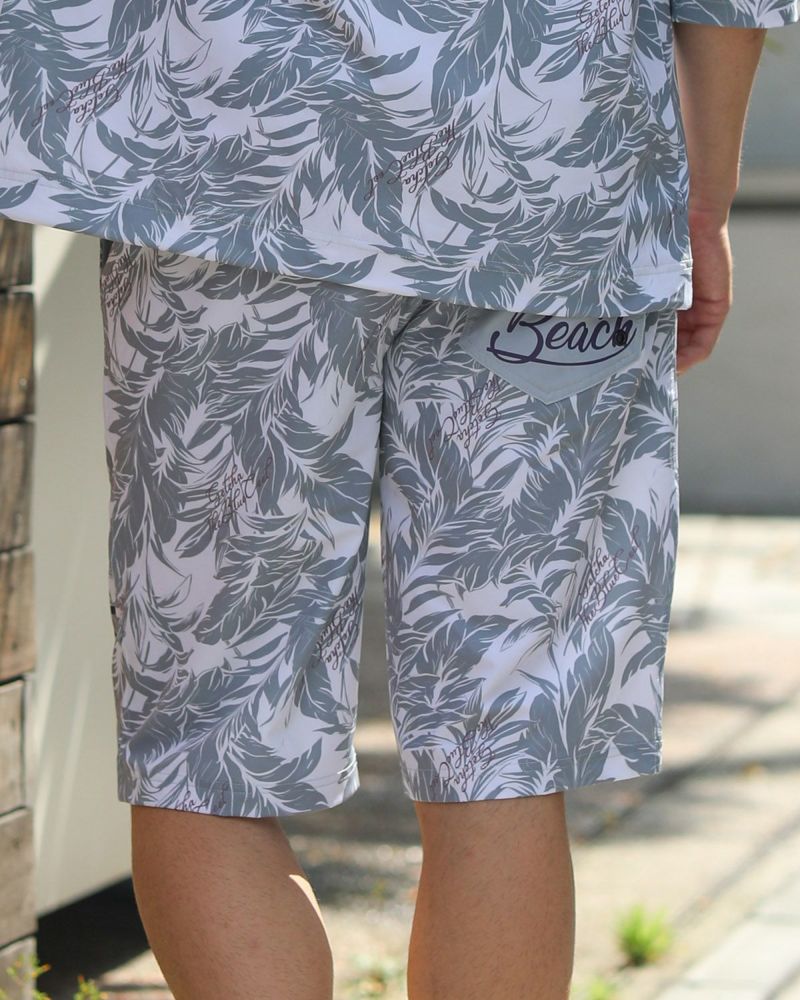 ハイブリッド 切替 リーフ ショーツコーデ