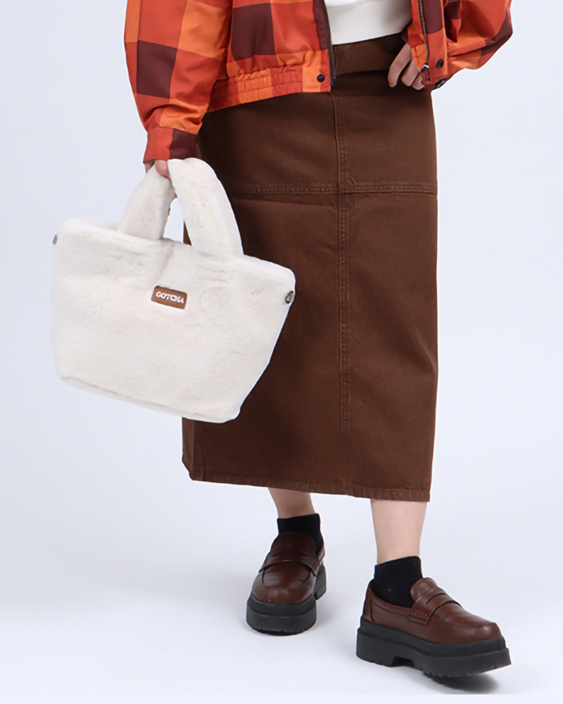 ウィメンズ ストレッチ バックスリット ナロースカート