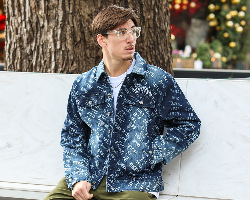 KARL KANI BLACK RED DOWN JACKET ブラックレッド ダウンジャケット